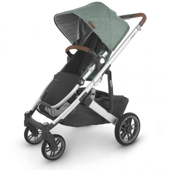 Uppababy CRUZ V2 Pushchair Carrycot Emmett Sage Green Melange